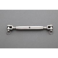 エスコ 10.0mm ターンバックル(ステンレス製/トグル&トグル) EA638SG-110 1個（直送品）