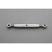 エスコ 12.0mm ターンバックル(ステンレス製/アイ & アイ ) EA638SG-212 1個（直送品）