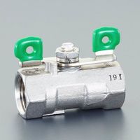 エスコ Rc 3/4” ボールバルブ(ステンレス製) EA470BK-6 1個（直送品）