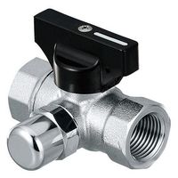 エスコ Rc1/2” ネジボールガス栓(LPガス低圧用/検査孔付 EA470BM-21 1個（直送品）