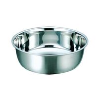 エスコ 300x120mm 洗桶(ステンレス製) EA508SB-300 1個（直送品）