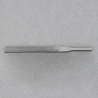 エスコ φ3x 85mm やすり(平/5本/中目) EA521TF-211 1セット(5本)（直送品）