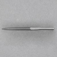 エスコ φ3x 85mm やすり(半丸/5本/中目) EA521TF-213 1セット(5本)（直送品）