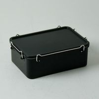 エスコ 257x190x 92mm タイトケース(導電性) EA508FB-5 1個（直送品）