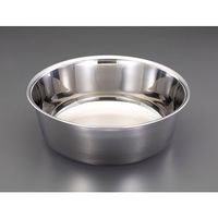 エスコ φ300x118mm 洗桶(ステンレス製) EA508SC-321 1個（直送品）