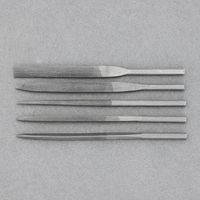 エスコ φ3x 85mm やすり(5種・5本組/粗目) EA521TF-200 1セット（直送品）