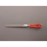 エスコ 250mm 鉄工やすり(平/細目) EA521TV-250CS 1セット（直送品）