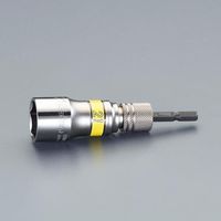 エスコ 21mm 電ドルソケット(ビット交換式) EA612AB-221 1個（直送品）