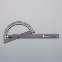 エスコ 120x 80mm プロトラクター EA720WE-1A 1個（直送品）