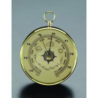エスコ 100mm 気圧計 EA742BA-3 1個（直送品）