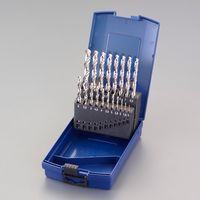 エスコ 1.0ー10.0mm/ 19本組 ストレートドリル(HSS) EA824FK-119 1セット（直送品）