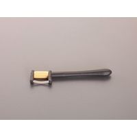 エスコ 0.10mm/極細 ダイヤモンドやすり(柄付・両面) EA826VT-11 1セット（直送品）