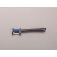 エスコ 0.23mm/中目 ダイヤモンドやすり(柄付・両面) EA826VT-13 1セット（直送品）