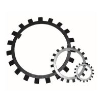 エスコ M150 ベアリングナット用座金(AW30) EA949KF-150 1個（直送品）