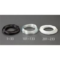 エスコ 6.0x0.4mmx100m ビニール絶縁チューブ(透明 EA944AE-133 1巻（直送品）