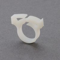 エスコ 11.9ー13.5mm スナップクランプ(100個) EA947FB-41 1袋(100個)（直送品）