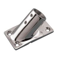 エスコ 25mm パイプ用アングルベース(ステンレス製) EA951EW-152 1個（直送品）