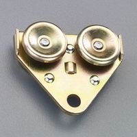 エスコ 4号レール用トロリー複車 EA970BC-24 1個（直送品）