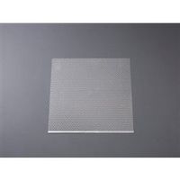 エスコ 457x 457x1.0mm/ 6mm パンチングメタル(スチール製) EA952B-226 1枚（直送品）