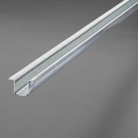 エスコ 20x22mm/2.73m(2号) ガイドレール(スチール製) EA970A-22 1本（直送品）