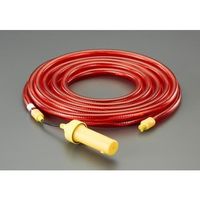 エスコ [単1X2本]10m LEDピカピカチューブ(赤) EA983FX-44 1個（直送品）