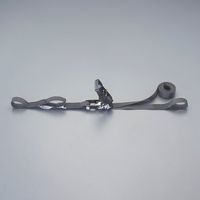 エスコ 25mmx 3.0m/ 254kg ベルト荷締機(両端アイ型) EA982SH-3 1個（直送品）