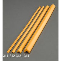 エスコ 48x48x900mm クッションガード(油面用/黄/2個) EA983FE-314 1袋（直送品）