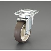エスコ 100mm キャスター(自在金具) EA986PP-43 1個（直送品）