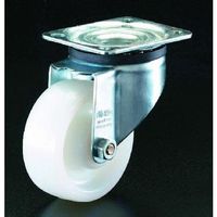 エスコ 75mm キャスター(自在金具・ナイロン車輪) EA986HM-75 1個（直送品）