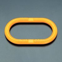 エスコ 203x123x22mm/ 6.0ton 鍛造吊リング EA987FF-9A 1個（直送品）