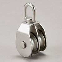 エスコ 31mm 滑車(ステンレス製/2車) EA987SM-65 1個（直送品）