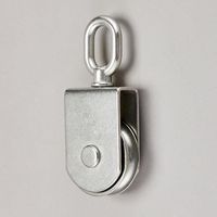 エスコ 50mm 滑車(ステンレス製) EA987SM-71 1個（直送品）