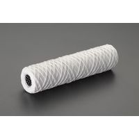 エスコ 250mm 工業用カートリッジフィルター(5μm) EA997KG-4 1本（直送品）