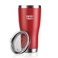 Swiss+Tech SWISS TECH スイステック ステンレス製 真空断熱タンブラー 赤色 887ml ST071001 1個（直送品）