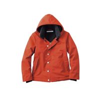 中塚被服 裏ボアデッキジャケット オレンジレッド L D617-103-L 1枚（直送品）