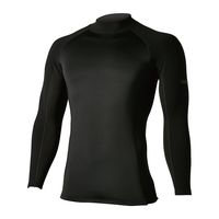 TS DESIGN ウインドストップハイネック ブラック L 3225-95-L 1枚（直送品）