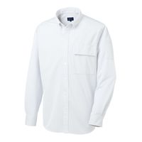 タカヤ商事 長袖BDニットシャツ ホワイト S TW-A257-1-S 1枚（直送品）