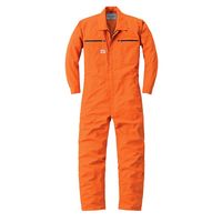 山田辰 つなぎ服 オレンジ 5L 24030-003-5L 1枚（直送品）