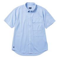 タカヤ商事 半袖BDニットシャツ サックス SS TW-A258-38-SS 1枚（直送品）