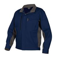 アルトコーポレーション 綿100%ストレッチブルゾン ネイビー 3L SC113-100-3L 1枚（直送品）