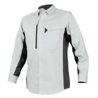 アルトコーポレーション 綿100%ストレッチ長袖シャツ シルバー 3L SC101-3-3L 1枚（直送品）