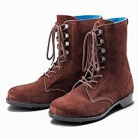 青木安全靴製造 《受注製作品》耐熱安全靴 1703 25.5CM 長編み上げ 1703-255 1足（直送品）