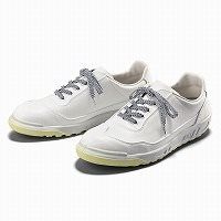 青木安全靴製造 《受注製作品》ZRー111白・人工静電 27CM スニーカー ZR-111WHITESEIDEN-27 1足（直送品）