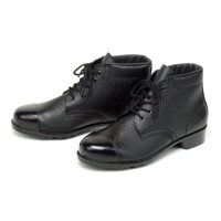 青木安全靴製造 《受注製作品》安全靴 602OC 28CM 中編み上げオーバーキャップ 602OC-28 1足（直送品）