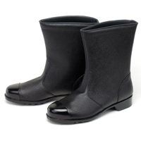 青木安全靴製造 《受注製作品》安全靴 806OC 26CM 半長靴 オーバーキャップ 806OC-26 1足（直送品）