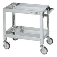 サカエ ステンレススーパーワゴン(ねじ込み式)SUS430 SAS4-7562NU 1台（直送品）