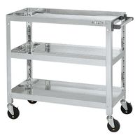 サカエ ステンレススーパーワゴン(ねじ込み式)SUS304 SAS3-9083DC 1台（直送品）