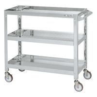 サカエ ステンレススーパーワゴン(ねじ込み式)SUS304 SAS3-9083SNU 1台（直送品）