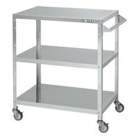 サカエ ステンレススペシャルワゴン(移動式)SUS304 SR3-7583TPSNU 1台（直送品）