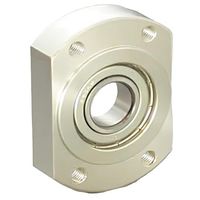 小西製作所 ベアリングホルダーセット インロー止め輪タイプ 楕円型(ステンレス) BEIS BEIS-6200ZZ 1個（直送品）